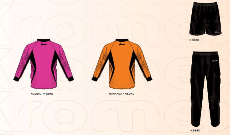 Equipacion Portero Noa, marca Kromex